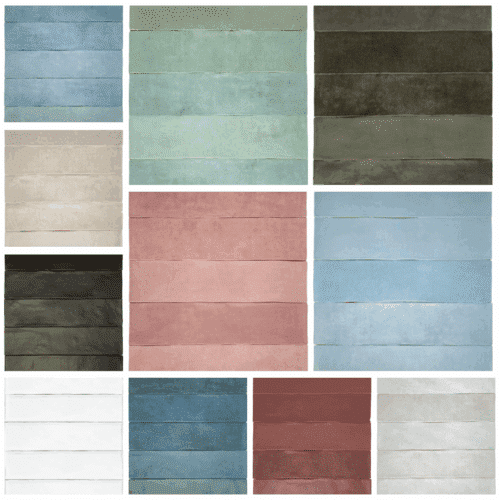 Revoir Paris ATELIER WALL mat vægflise 25x6,2 cm – 11 farver