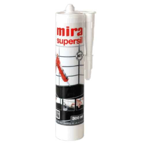 Mira Supersil Silicone – Højelastisk fugemasse til keramiske fliser og natursten