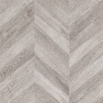 ELVIK -  Light Grey Chevron Laminatgulv – Heritage Collection